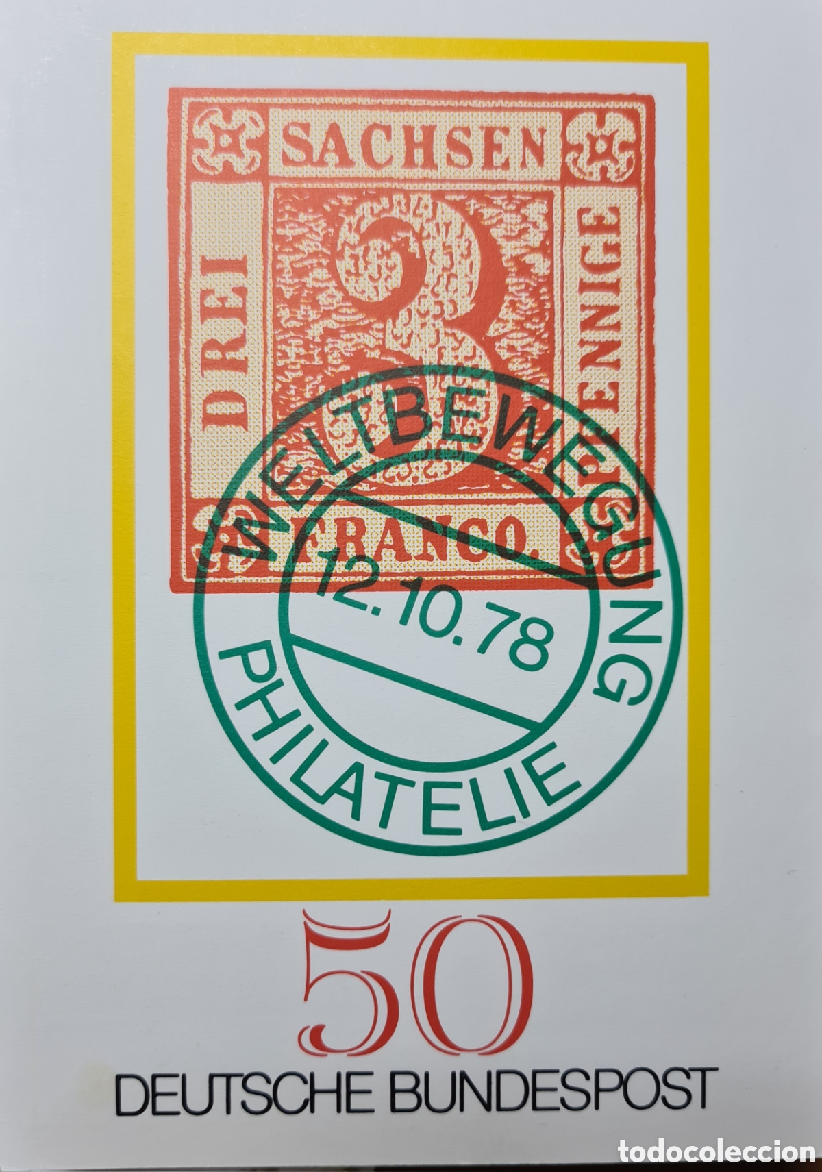 Stamps: Entero postal Alemania D&iacute;a del Sello 1978