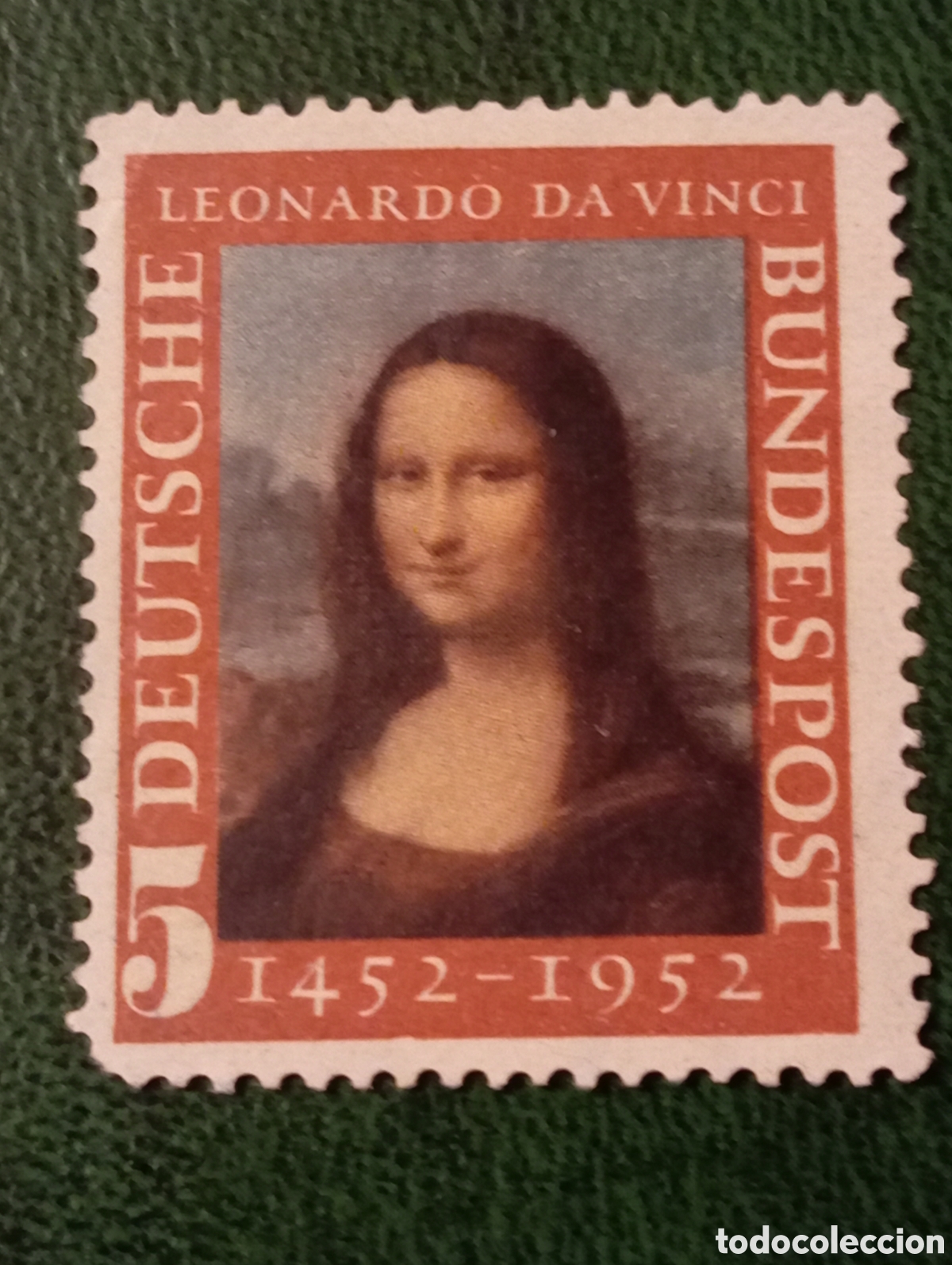 Sellos: Alemania Occidental 1952 (148) Leonardo da Vince MH*