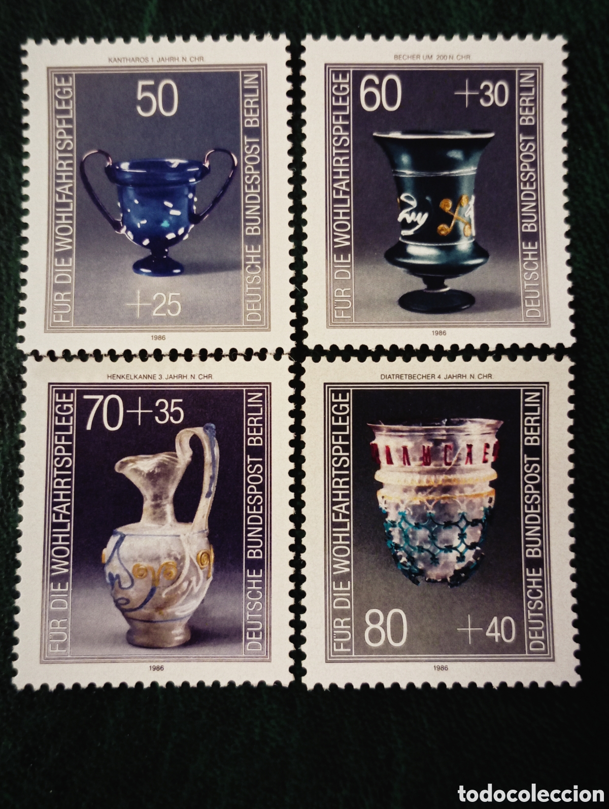 Selos: Berl&iacute;n 1986, Surtax Welfare, Nuevo MNH**
