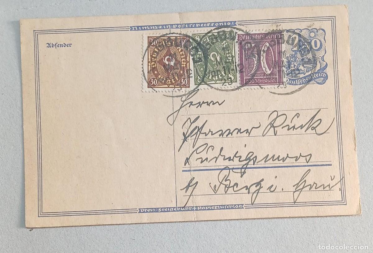 Sellos: Sellos Imperio alem&aacute;n 1923 - Foto 1