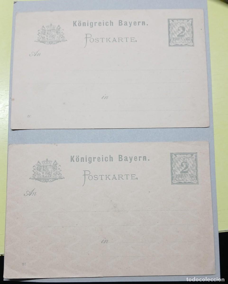 Sellos: Postales sin usar baviera - Foto 1
