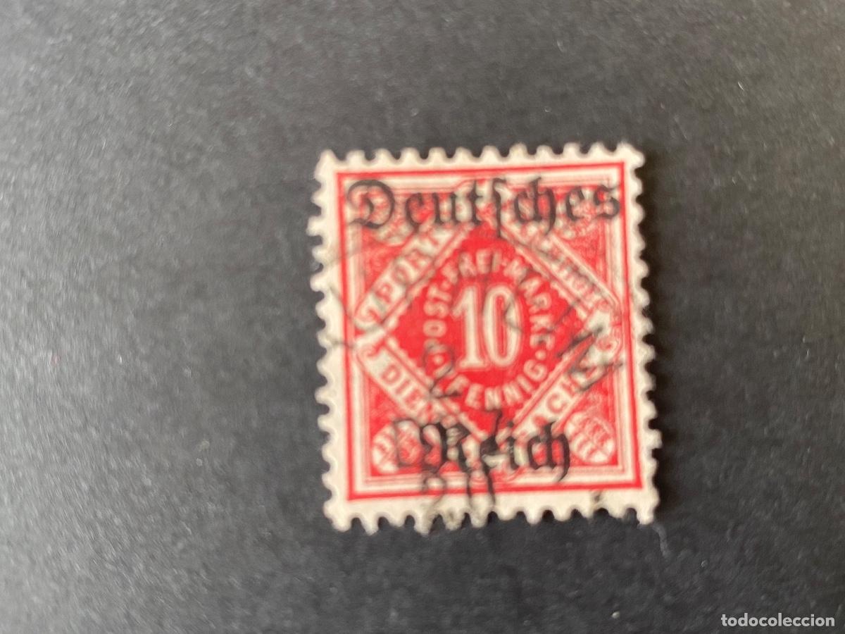 Sellos: Alemania Imperio Servicio Gubernamental 1920 - Foto 1