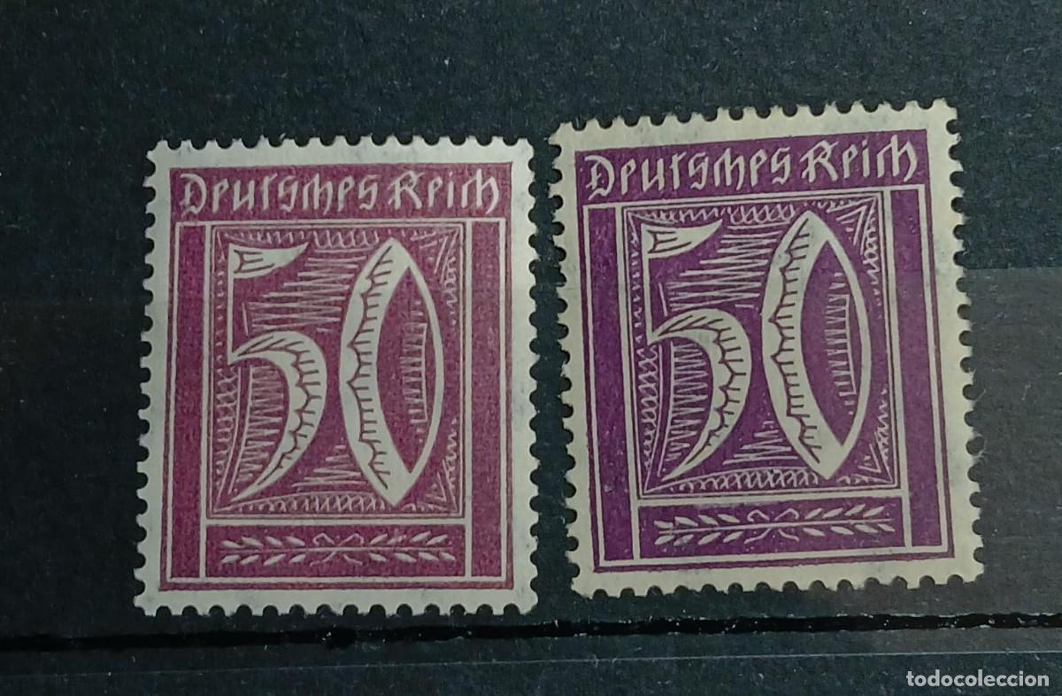 Sellos: Imperio alem&aacute;n M183 A/B - Foto 1