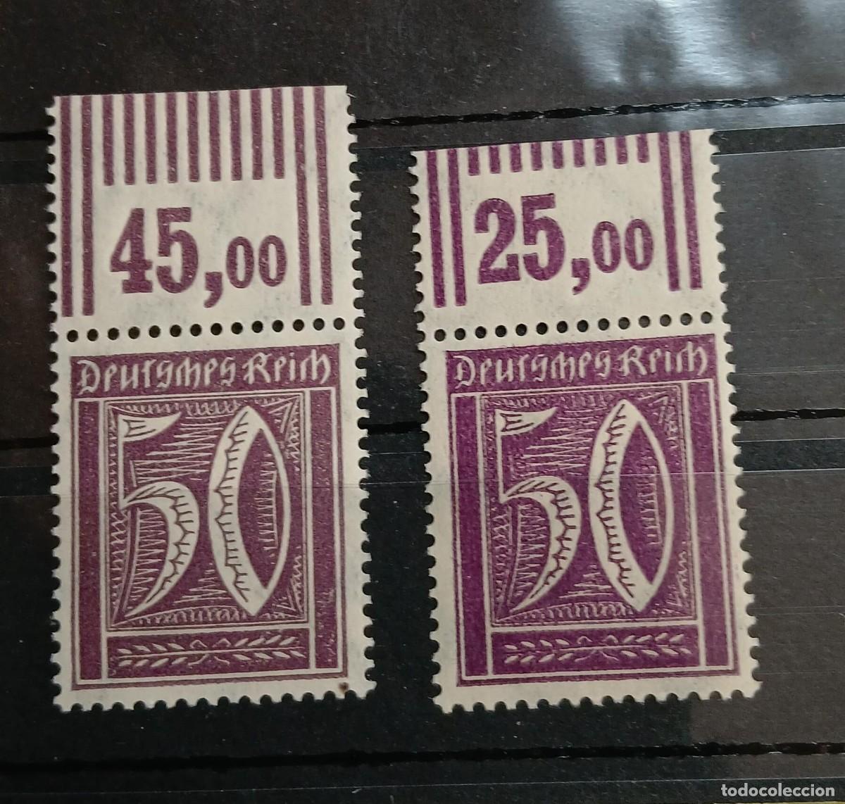 Sellos: Imperio alem&aacute;n M183 A/B - Foto 1