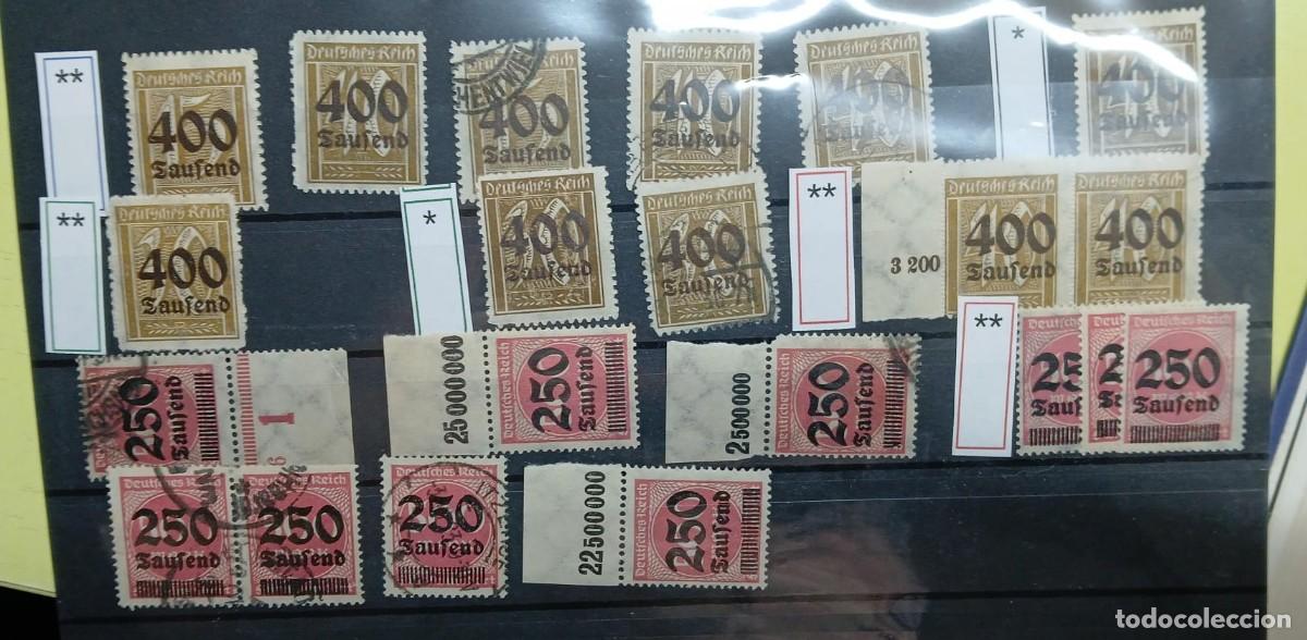 Sellos: Lote imperio alem&aacute;n 1923 - Foto 1