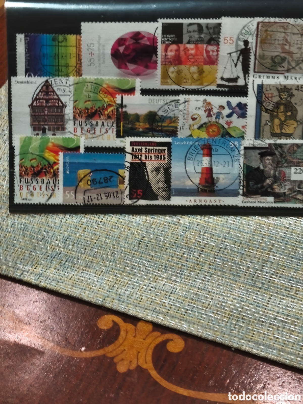 Francobolli: Lote de sellos usados de Alemania ver las imagenes