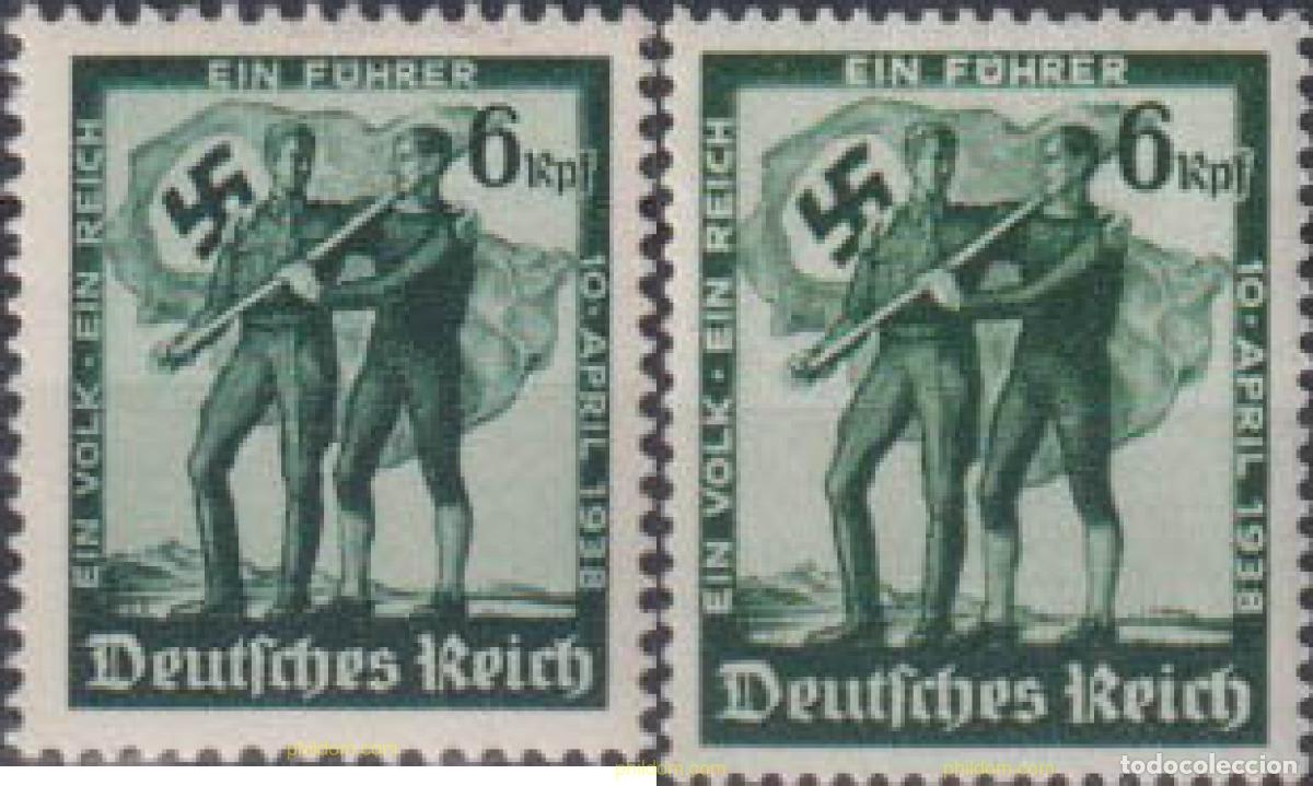 Sellos: 149843 MNH ALEMANIA 1938 PLEBISCITO PARA LA ANEXION DE AUSTRIA