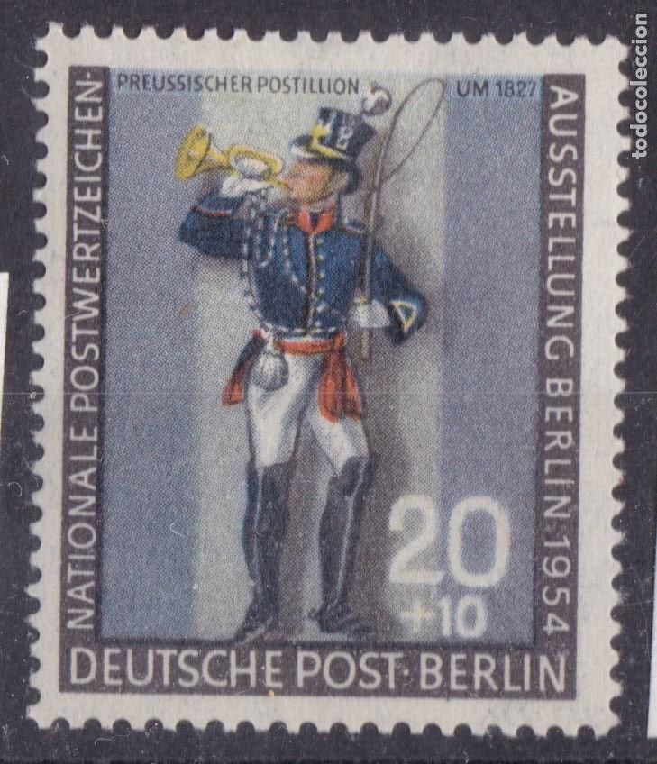 Sellos: SS6-ALEMANIA Berl&iacute;n YT 107 * LUJO