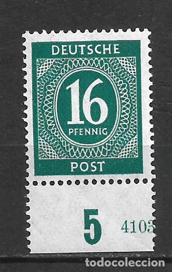 Sellos: alemania ocupaci&oacute;n aliada 1946 Michel 923 POR 4103 ** mnh - 33-17