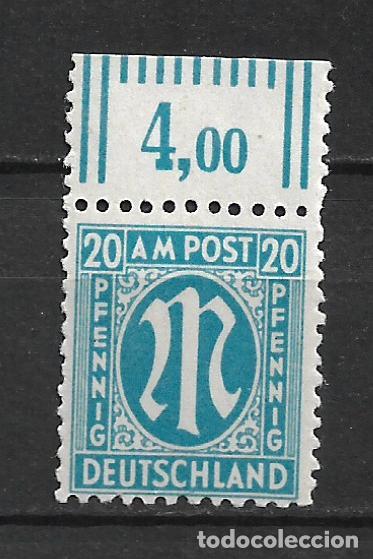 Selos: alemania alliierte besetzung bizona 1945 michel 26 ** mnh - 33/33