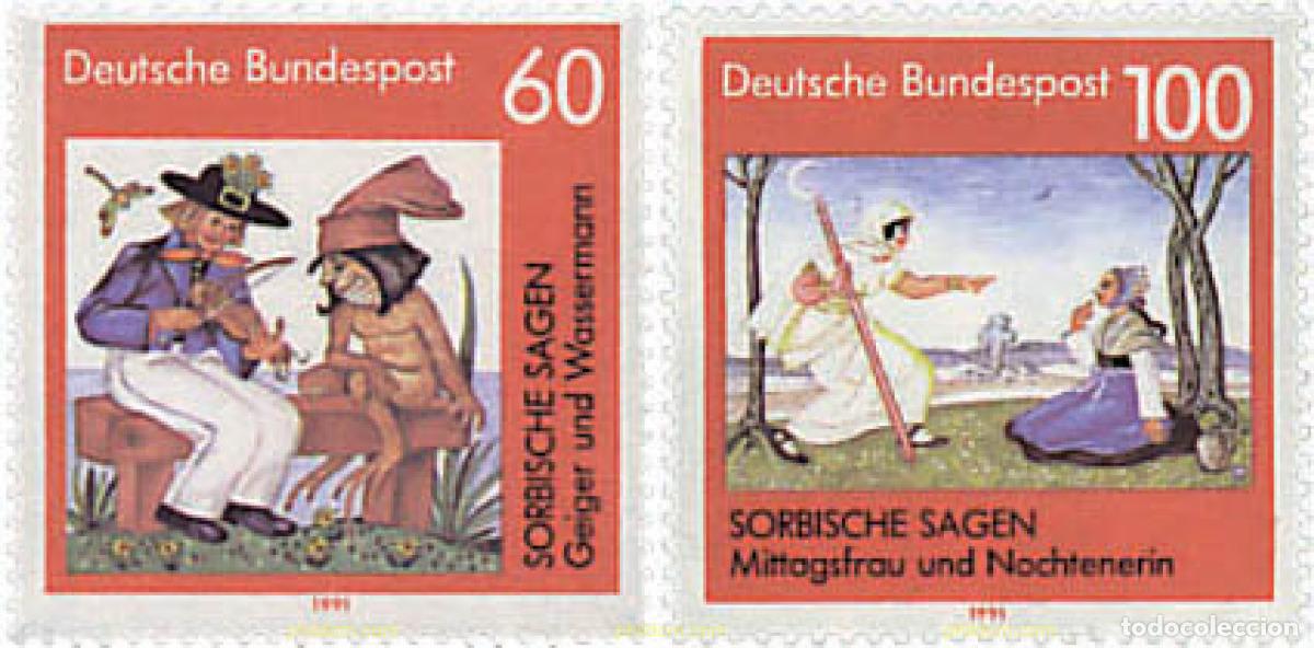 Sellos: 146071 MNH ALEMANIA FEDERAL 1991 CUENTOS POPULARES