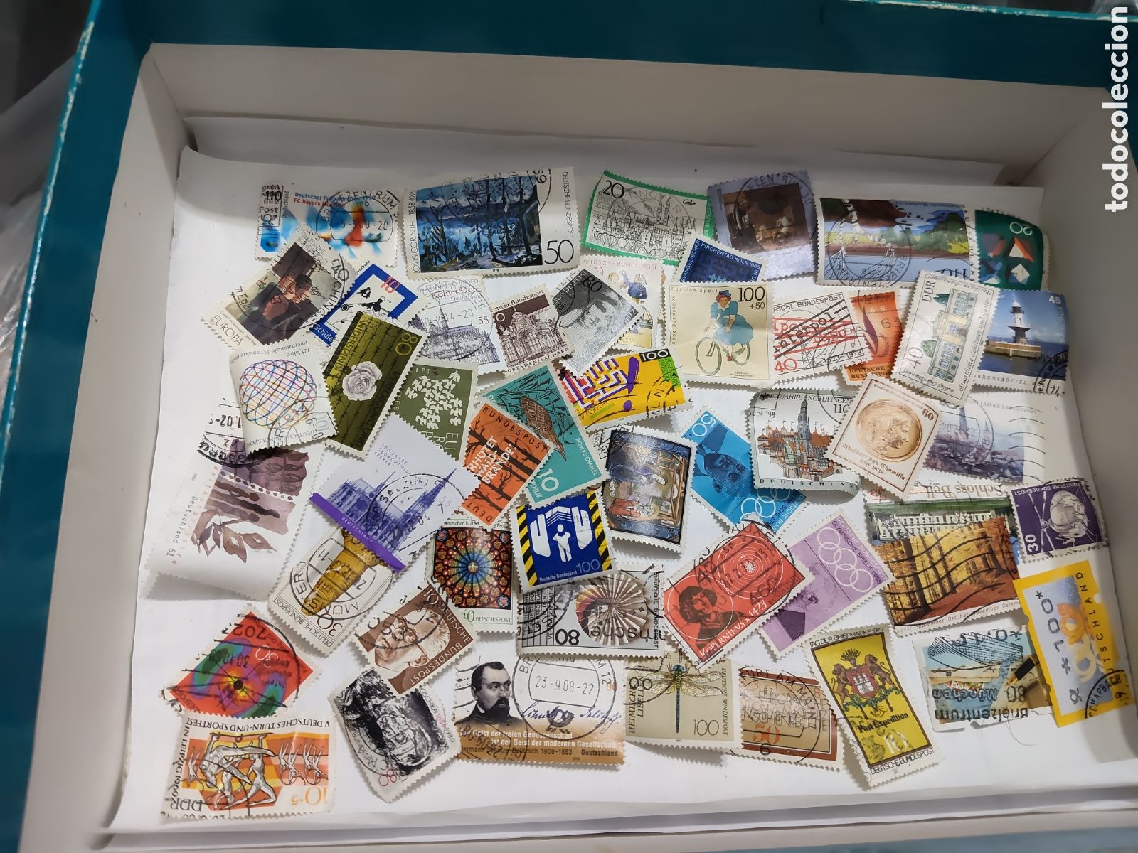Sellos: 50 sellos de Alemania Federal variados