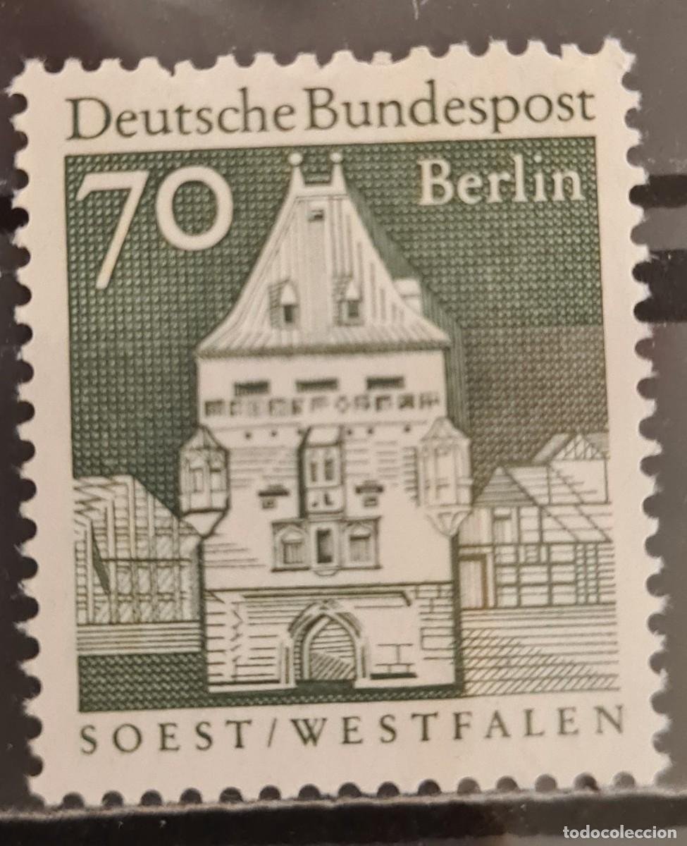 Sellos: Sello nuevo de Berl&iacute;n 1967-69. Edificos hist&oacute;ricos - Foto 1