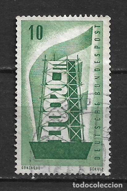Sellos: alemania 1956 michel 241 usado - 17/22