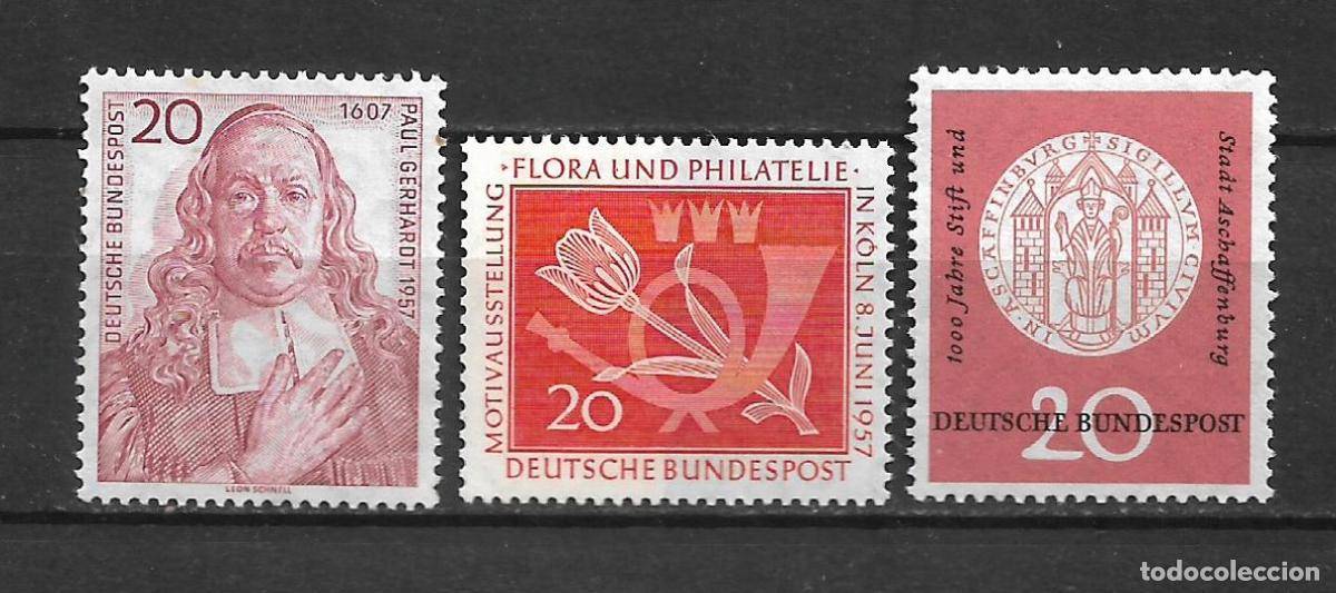Sellos: Alemania 1957 Michel 253/255 ** mnh 2.40&euro; - 17/22