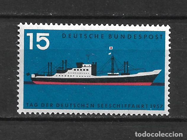Sellos: Alemania 1957 Michel 257 ** mnh 1.40&euro; - 17/23