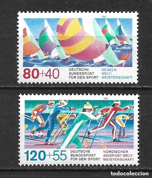 Sellos: alemania 1987 michel 1310/1311 ** mnh - 14/1