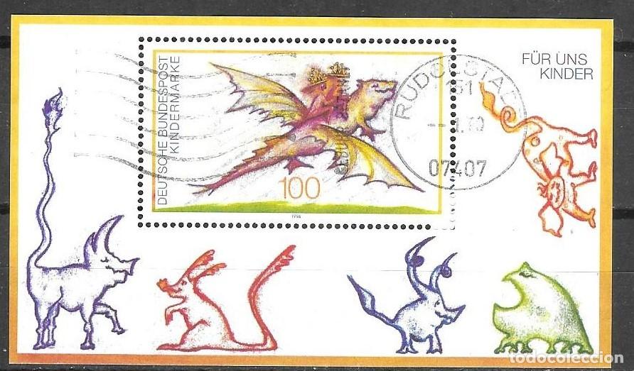 Sellos: HB USADA DE ALEMANIA 1994, YT 29