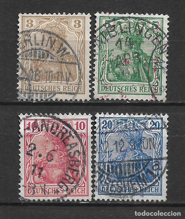 Stamps: alemania reich 1905 sellos usado 8&euro; - 1/9