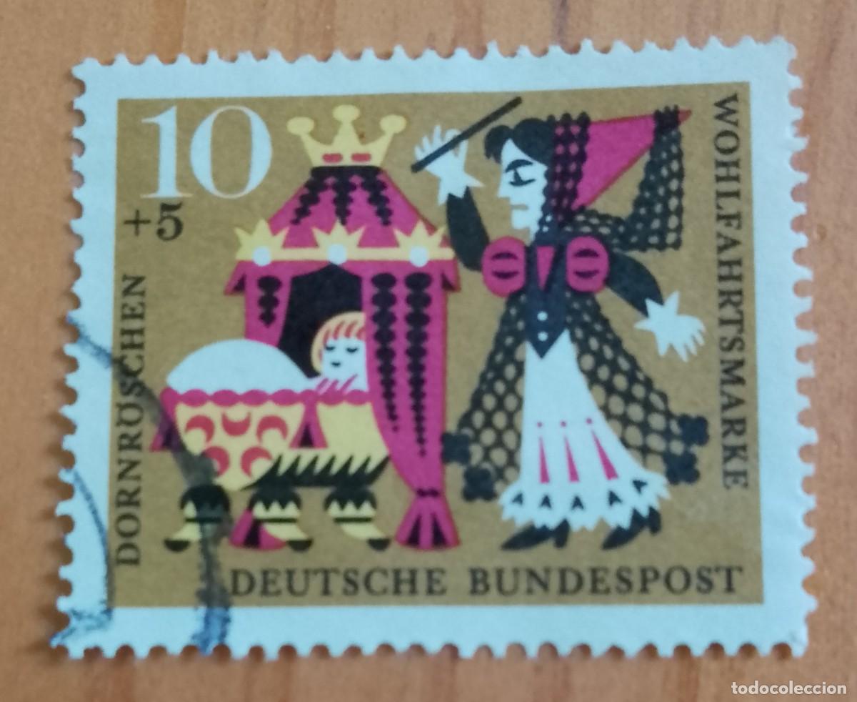Sellos: ALEMANIA - V/F 10 + 5 - SELLO DEL BIENESTAR - Foto 1
