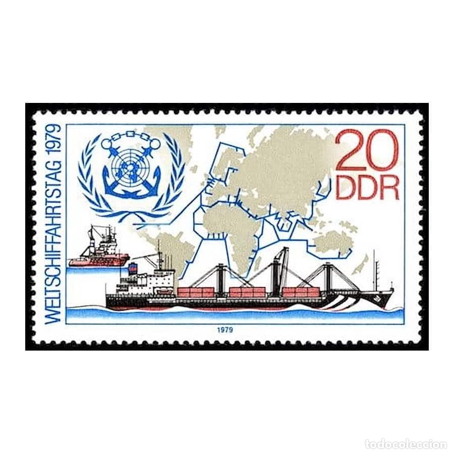 Selos: DDR 1979 [DDR] D&iacute;a internacional de la navegaci&oacute;n mar&iacute;tima (MNH)
