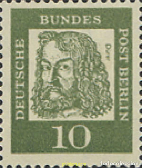 Sellos: 691570 MNH ALEMANIA. Berl&iacute;n 1961 ALEMANES CELEBRES