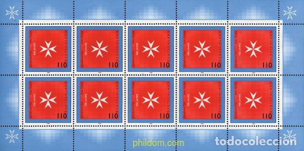Sellos: 146742 MNH ALEMANIA FEDERAL 1999 900 ANIVERSARIO DE LA ORDEN DE MALTA