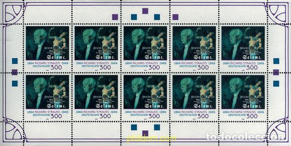 Sellos: 146749 MNH ALEMANIA FEDERAL 1999 50 ANIVERSARIO DE LA MUERTE DEL COMPOSITOR RICHARD STRAUSS