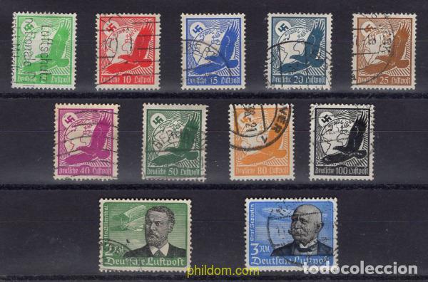 Sellos: 665820 USED ALEMANIA 1934 AGUILAS