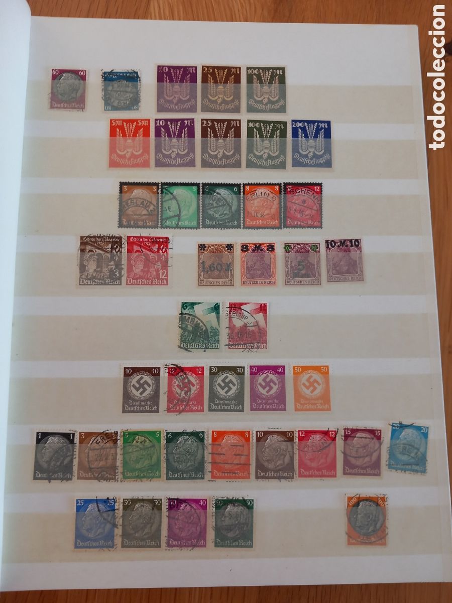 Briefmarken: &Aacute;LBUM DE SELLOS DIVERSOS III REICH
