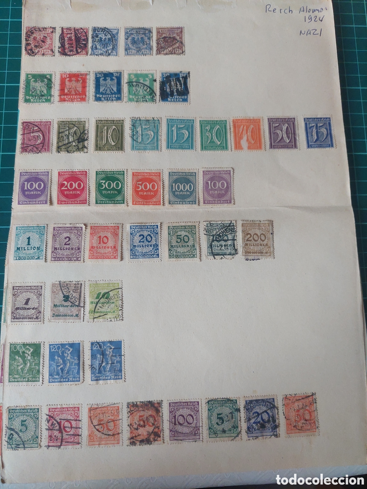 Sellos: ALEMANIA ANTIGUOS SELLOS REICH NAZI