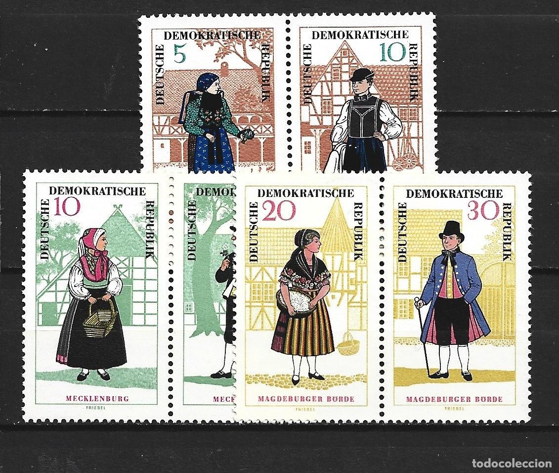 Sellos: ALEMANIA DEMOCRATICA DDR YVERT NUM. 912/917 SERIE COMPLETA NUEVA SIN GOMA