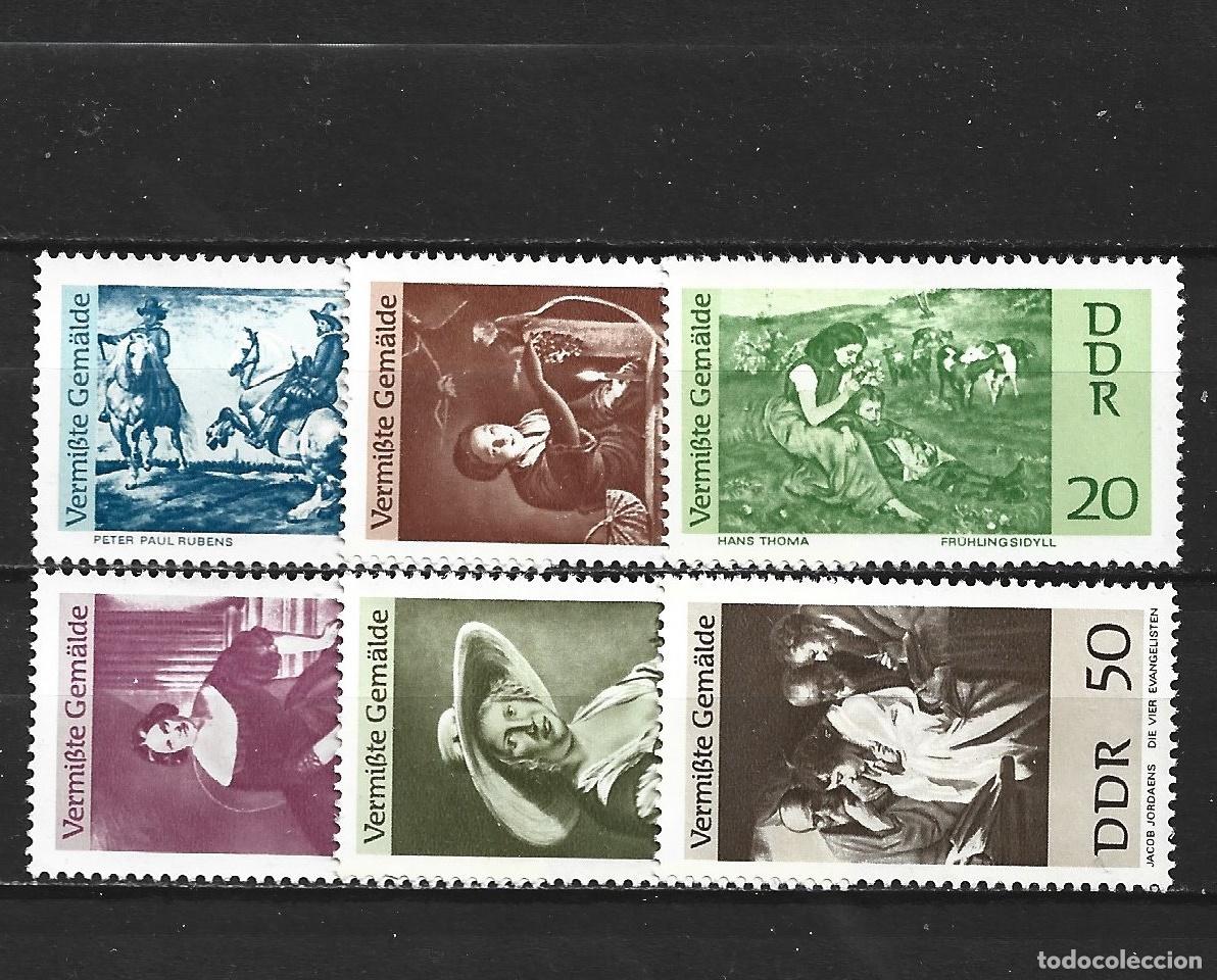 Sellos: ALEMANIA DEMOCRATICA DDR YVERT NUM. 983/988 SERIE COMPLETA NUEVA SIN GOMA