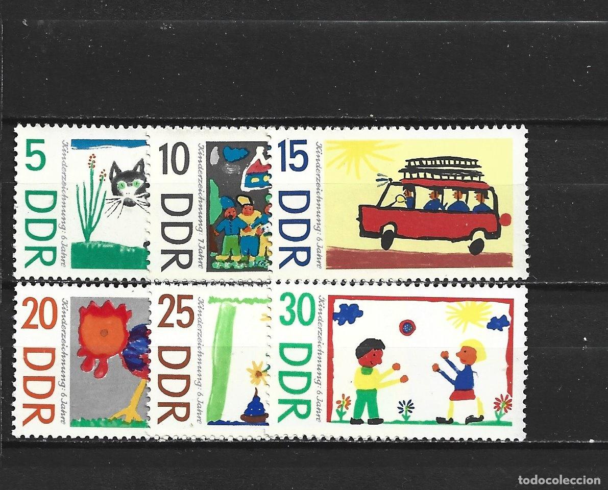 Sellos: ALEMANIA DEMOCRATICA DDR YVERT NUM. 977/982 SERIE COMPLETA NUEVA SIN GOMA