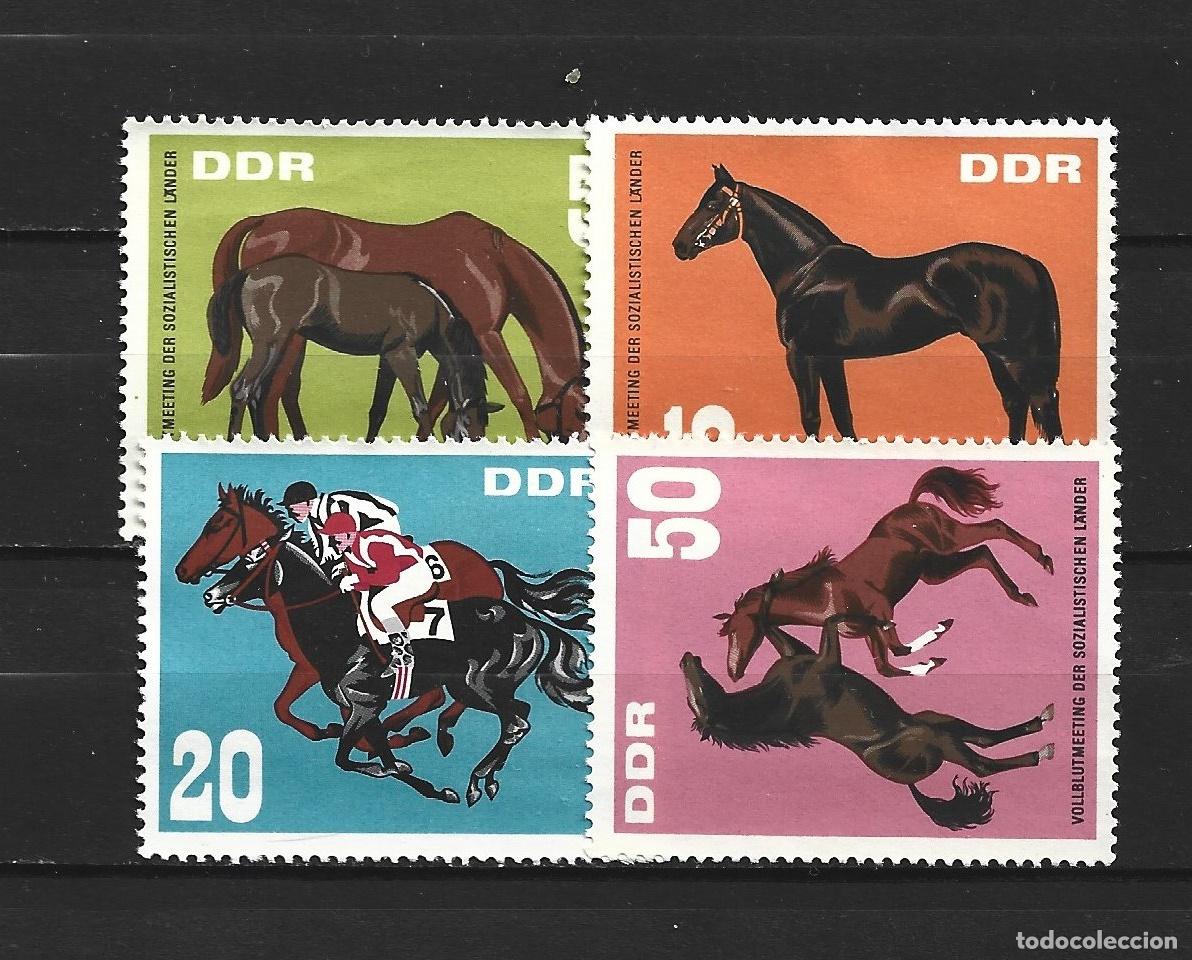 Sellos: ALEMANIA DEMOCRATICA DDR YVERT NUM. 999/1002 SERIE COMPLETA NUEVA SIN GOMA