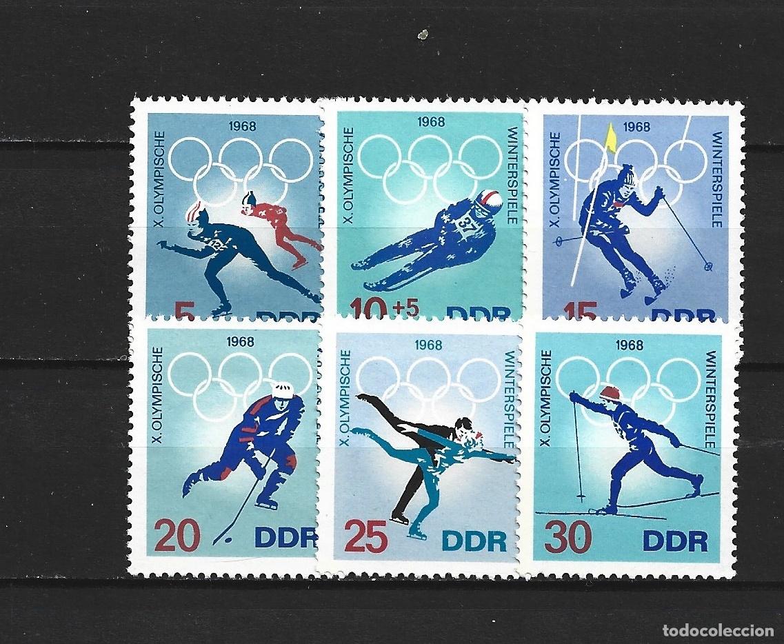 Sellos: ALEMANIA DEMOCRATICA DDR YVERT NUM. 1031/1036 SERIE COMPLETA NUEVA SIN GOMA