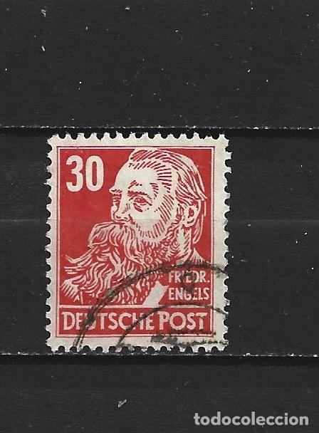 Sellos: ALEMANIA ORIENTAL EMISIONES GENERALES YVERT NUM. 42 USADO