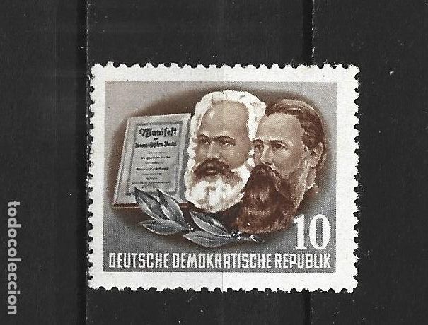 Sellos: ALEMANIA DEMOCRATICA DDR YVERT NUM. 81 * NUEVO CON FIJASELLOS