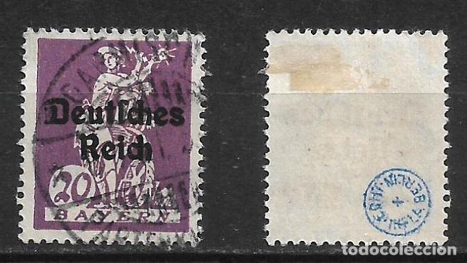 Sellos: alemania reich 1920 michel 122 usado marquillado - 19/21