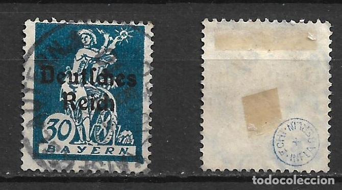 Sellos: alemania reich 1920 michel 123 usado marquillado - 19/21