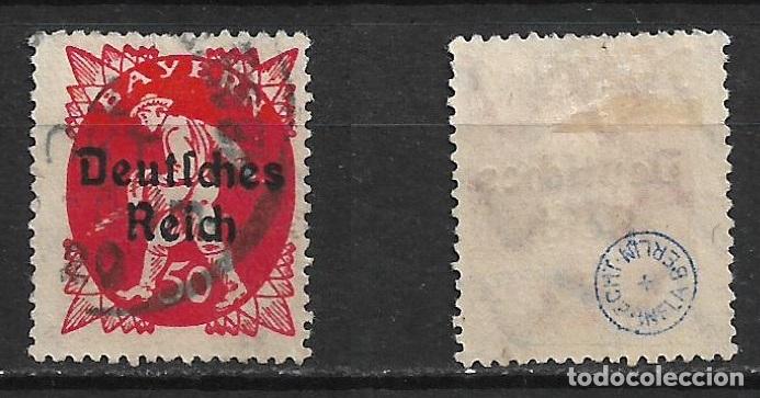 Sellos: alemania reich 1920 michel 125 usado marquillado - 19/21