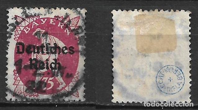 Sellos: alemania reich 1920 michel 127 usado marquillado - 19/21