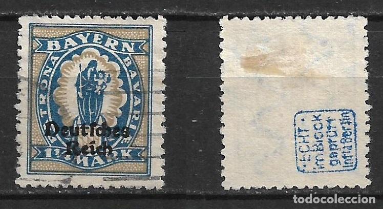 Sellos: alemania reich 1920 michel 130 usado marquillado - 19/21