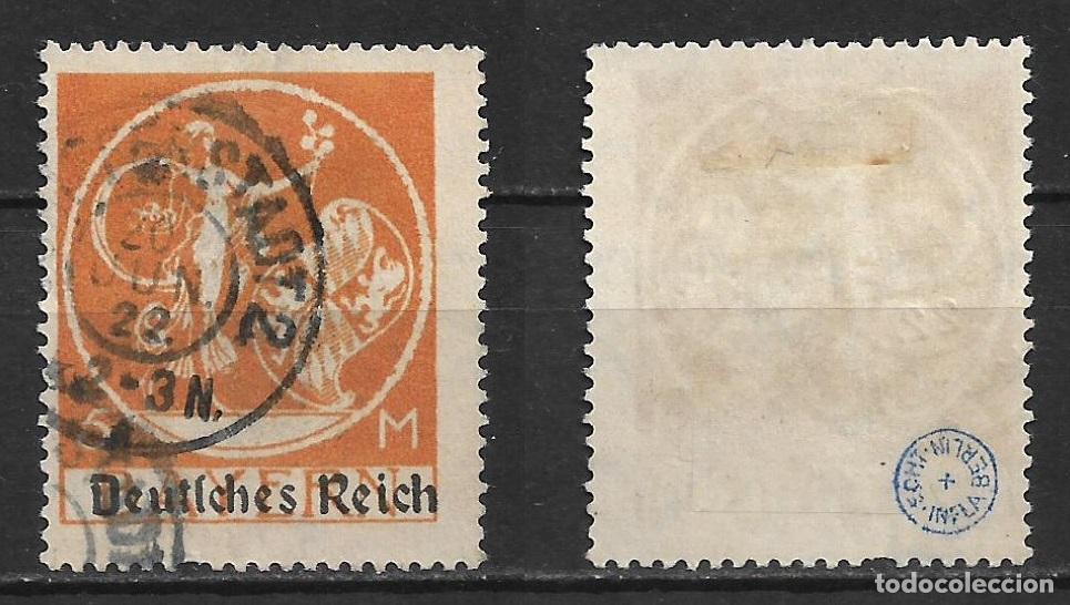 Sellos: alemania reich 1920 michel 136 usado marquillado - 19/21