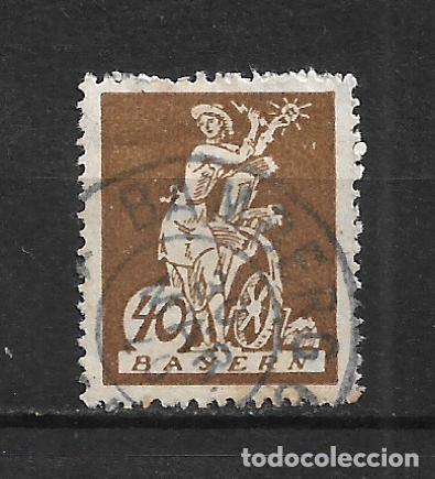 Briefmarken: alemania bayern 1920 michel 183 usado 3.20&euro; - 2/6