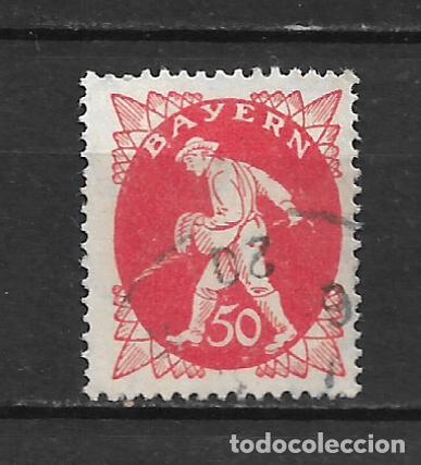 Sellos: alemania bayern 1920 michel 184 usado 3.20&euro; - 2/6