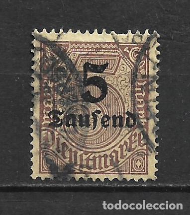 Sellos: alemania reich marcas 1923 michel 89 usado 4&euro; - 2/10