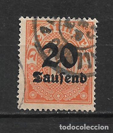 Sellos: alemania reich marcas 1923 michel 90 usado 4&euro; - 2/10