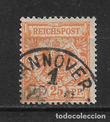 Sellos: alemania reich 1880-1900 michel 49 b usado 2.50&euro; - 2/10