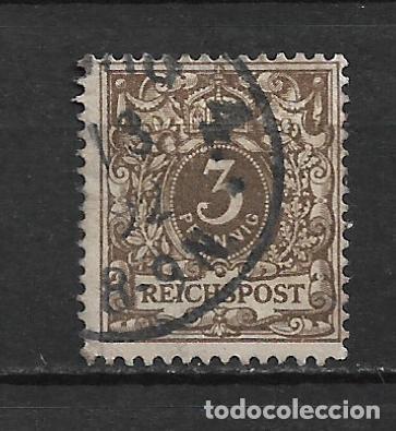 Sellos: alemania reich 1889 michel 45 a usado 3&euro; - 2/10